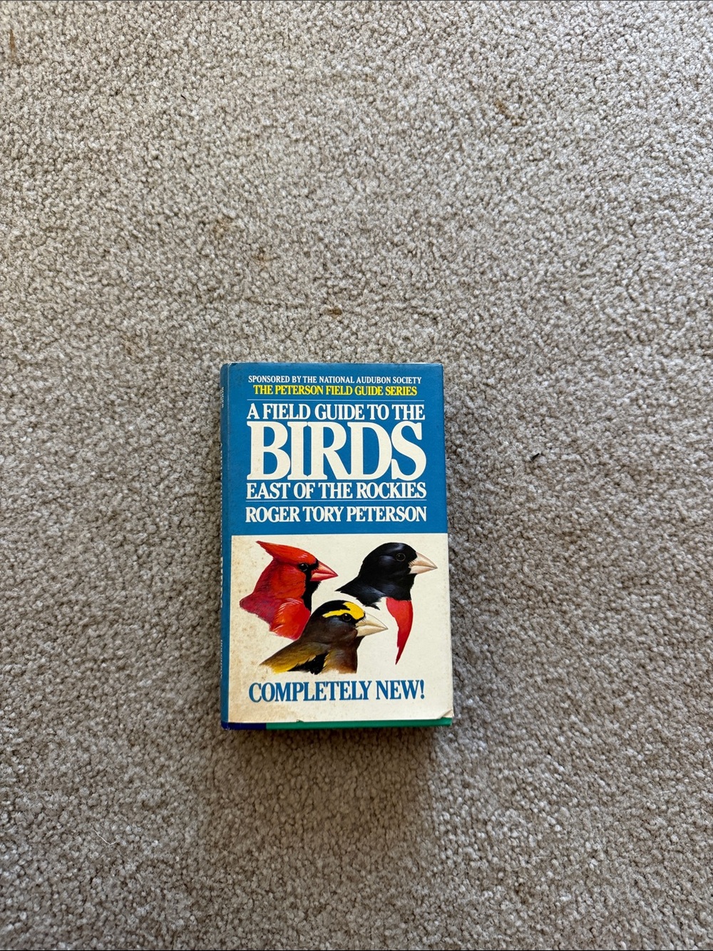 A Field Guide to the Birds East of the Rockies" by Roger Tory Peterson.